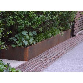 Corten bedkanter